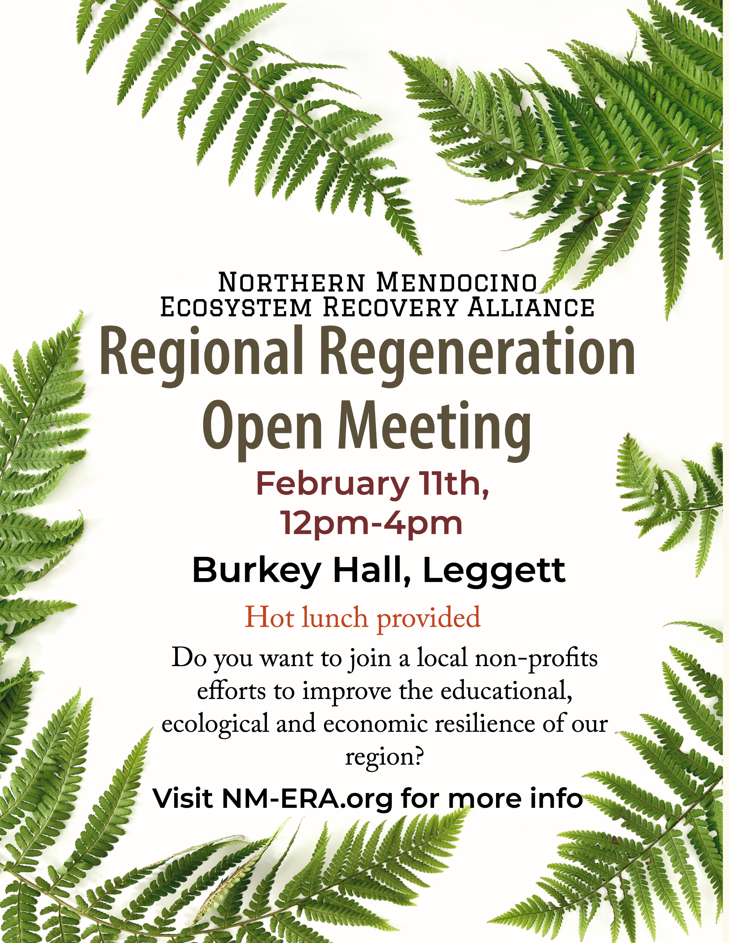 February 11th, 2023 - Our Regional Regeneration Meeting